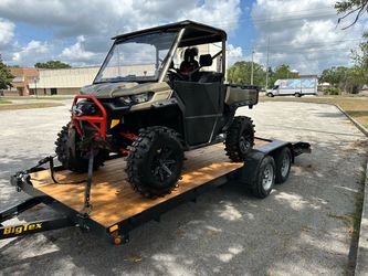 2023 CanAm Defender XMR  with Trailer