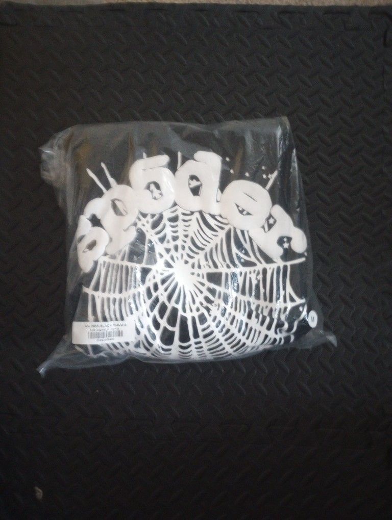 Og Web Black Sp5der Hoodie