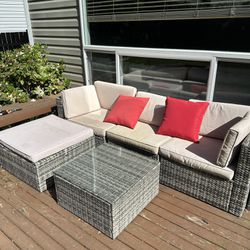 4 Piece Outdoor Seating 