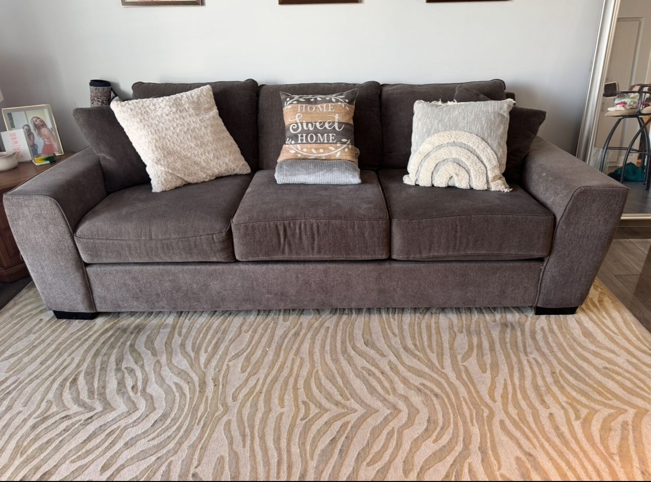 Large Grey Couch