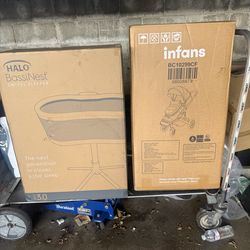 Halo bassinet, and also infants, baby stroller