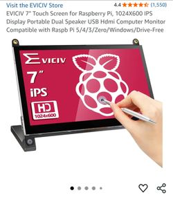 7" Touch Screen Raspberry Pi Monitor
