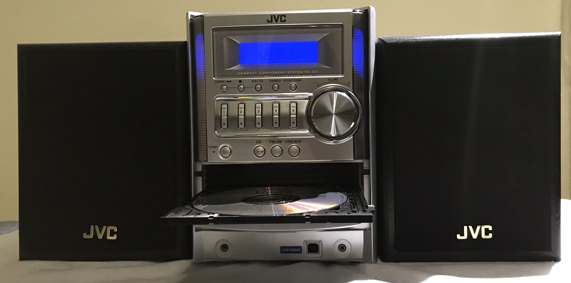 JVC FS-G5 Compact Component Stereo System CA-FSG5