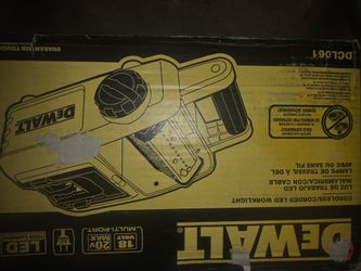 New Dewalt dcl061 1500 Lumens Corded/cordless LED worklight, tool only