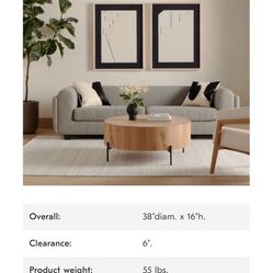West Elm Coffee Table 