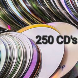 250+ Club DJ CD Collection 1990's & 2,000's Rock, Pop, Metal, Country, Etc. Nice!