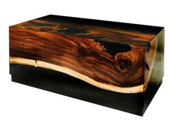 Resin Rectangular Coffee Table