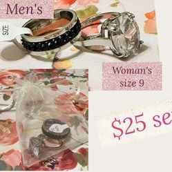 Couples Ring Sets $25 