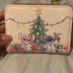 Loungefly Stitch And Angel Wallet