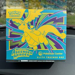 Ascended Heroes Pokemon Center Elite Trainer Box (Exclusive) - ME: Ascended Heroes (ASC) ETB