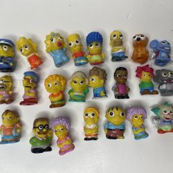The Simpsons Squinkies bundle