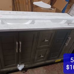 54 In. Bathroom Vanity 