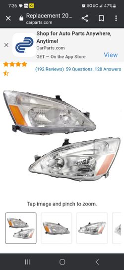 Honda Accord 2003 Head lights