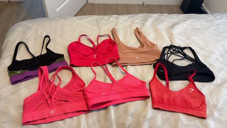 Lululemon & Gymshark Sports Bra Bundle