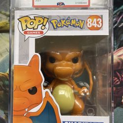 Psa 8 Charizard Funko Pop Encapsulated  Pokémon