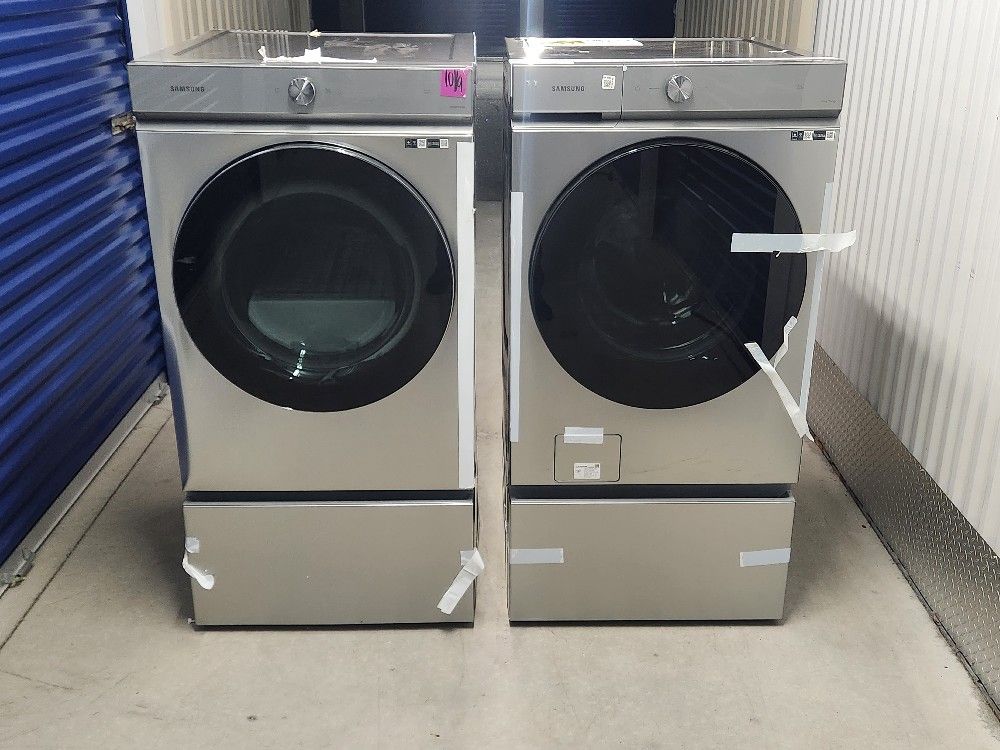 SAMSUNG FRONT LOAD WASHER AND DRYER