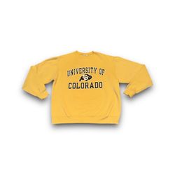 University of Colorado Buffaloes NCAA Champion EGO crewneck sweatshirt 