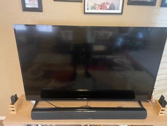 55 Vizio Smart TV and Sound Bar