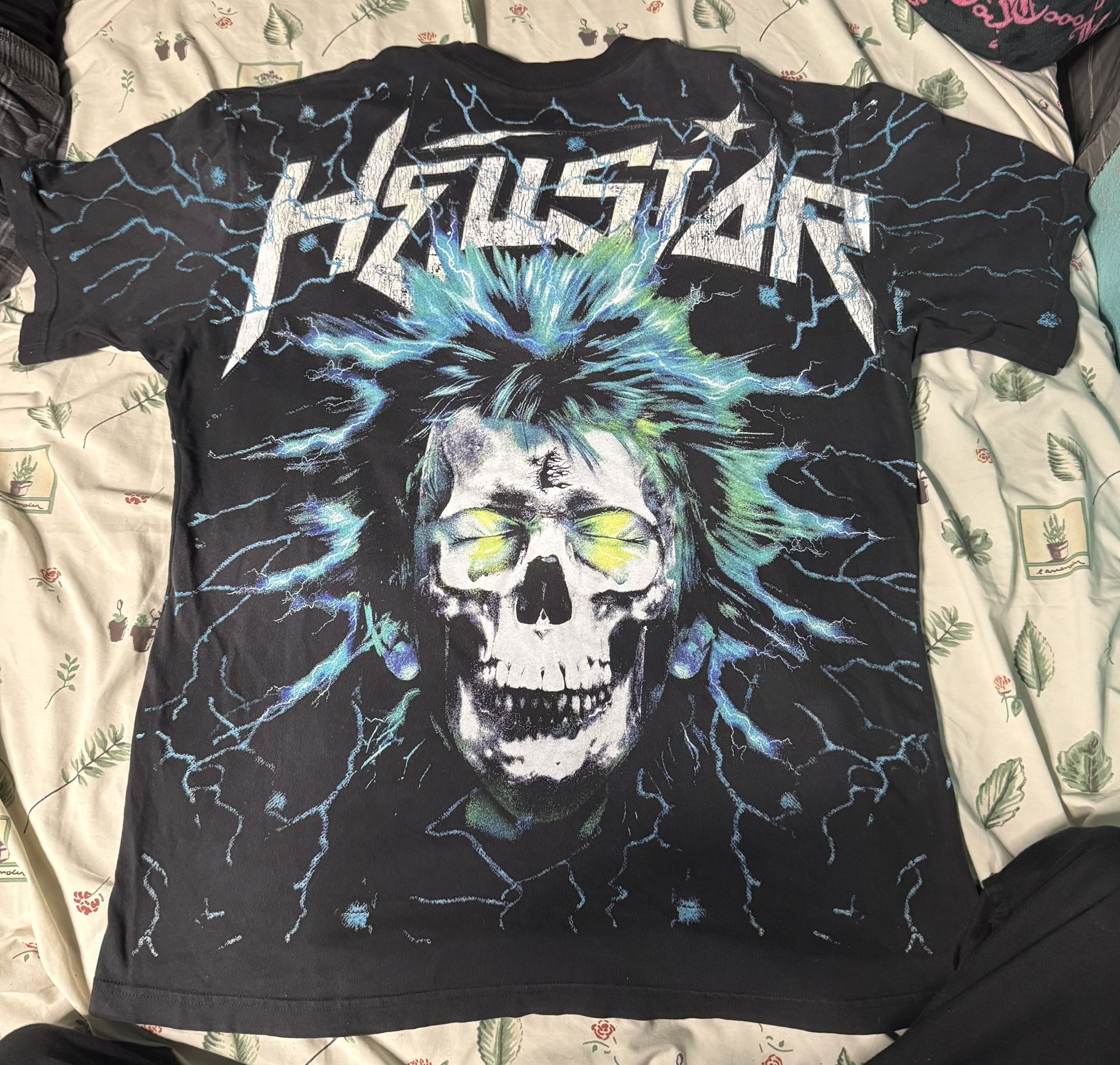 HELLSTAR ELECTRIC KID T SHIRT MENS SIZE LARGE (FREE PRIORITY SHIPPING)