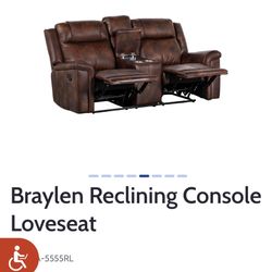 Braylen Recliner & Loveseat Set