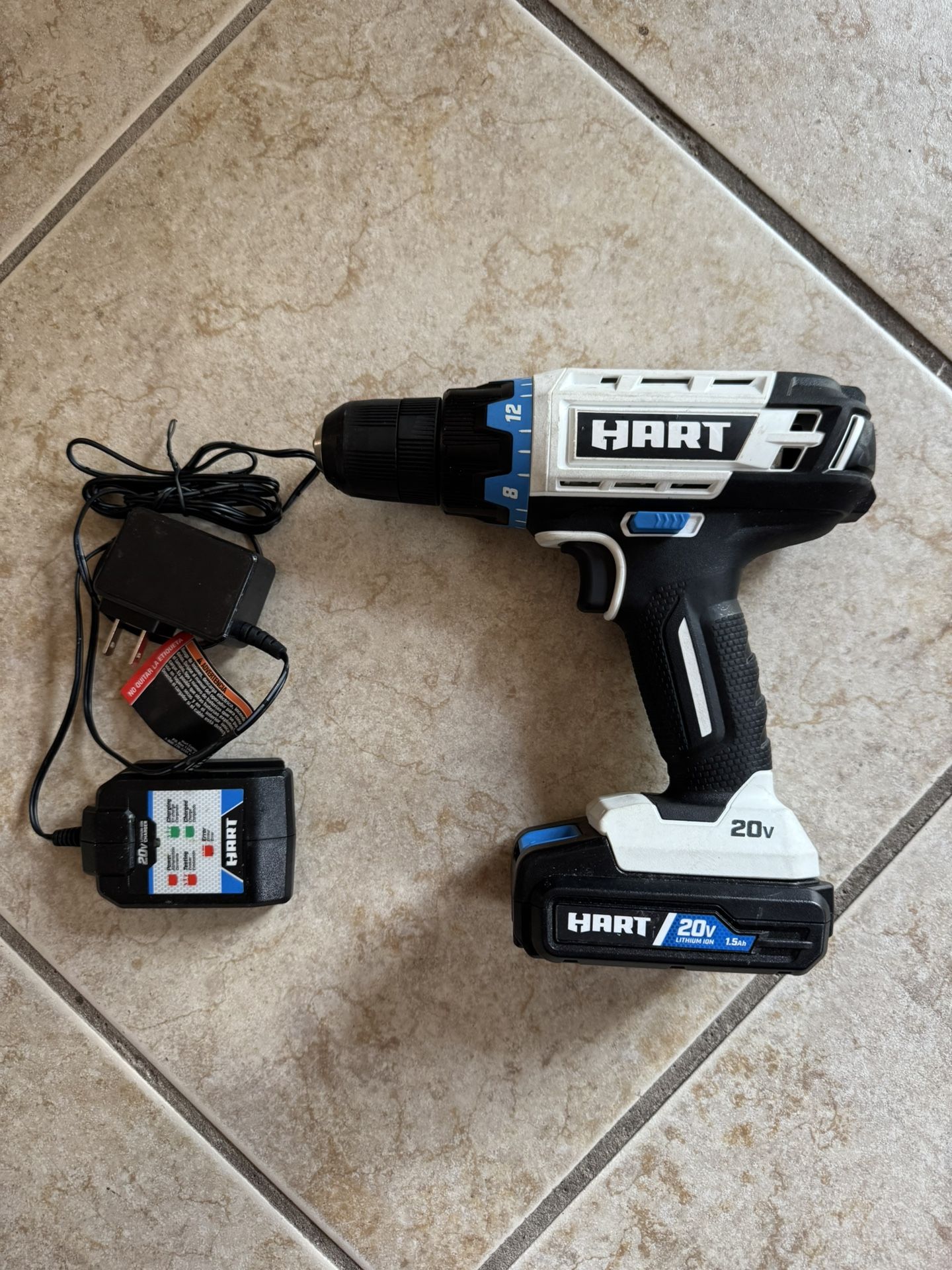 Hart 20v 3/8 Cordless Drill