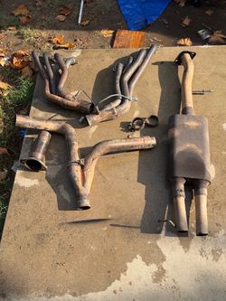 Chevy Ls Long Tube Headers with Flowmaster