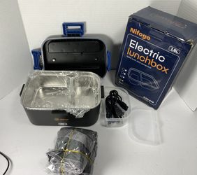 1.8L Electric Heating Lunch Box Portable Container NEW