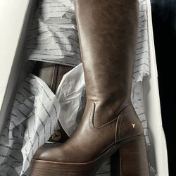 Brown Windsor Smith Knee High Boots☕️🤎
