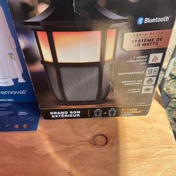 Outdoor Speaker Lantern, Bluetooth 