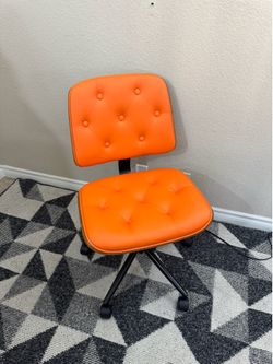 Orange Small Home Office Chair