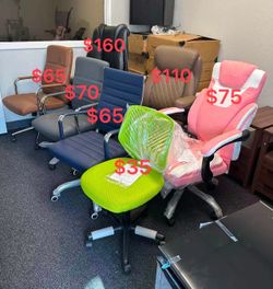Brand New Office Chairs, Computer Chairs on Sale !!! ($35-$160)