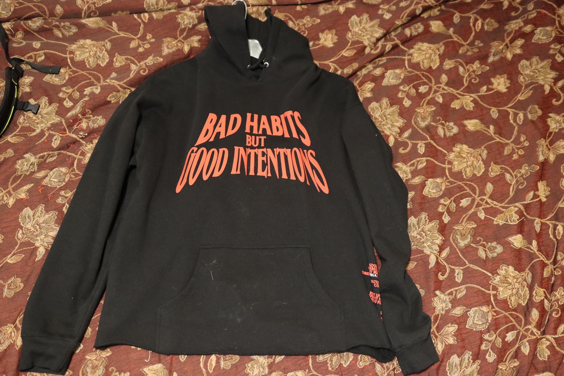 BAD HABITS BUT GOOD INTENTIONS VLONE HOODIE