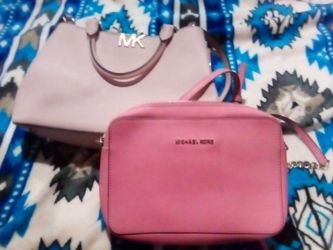 MK 2pink purses for women.