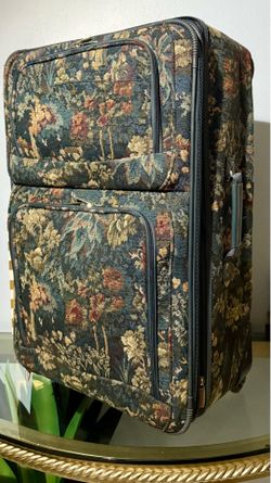 Pierre Cardin Floral Travel Luggage