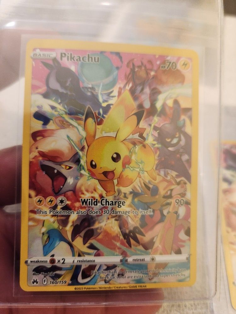 Pikachu 160/159 $25 Each 