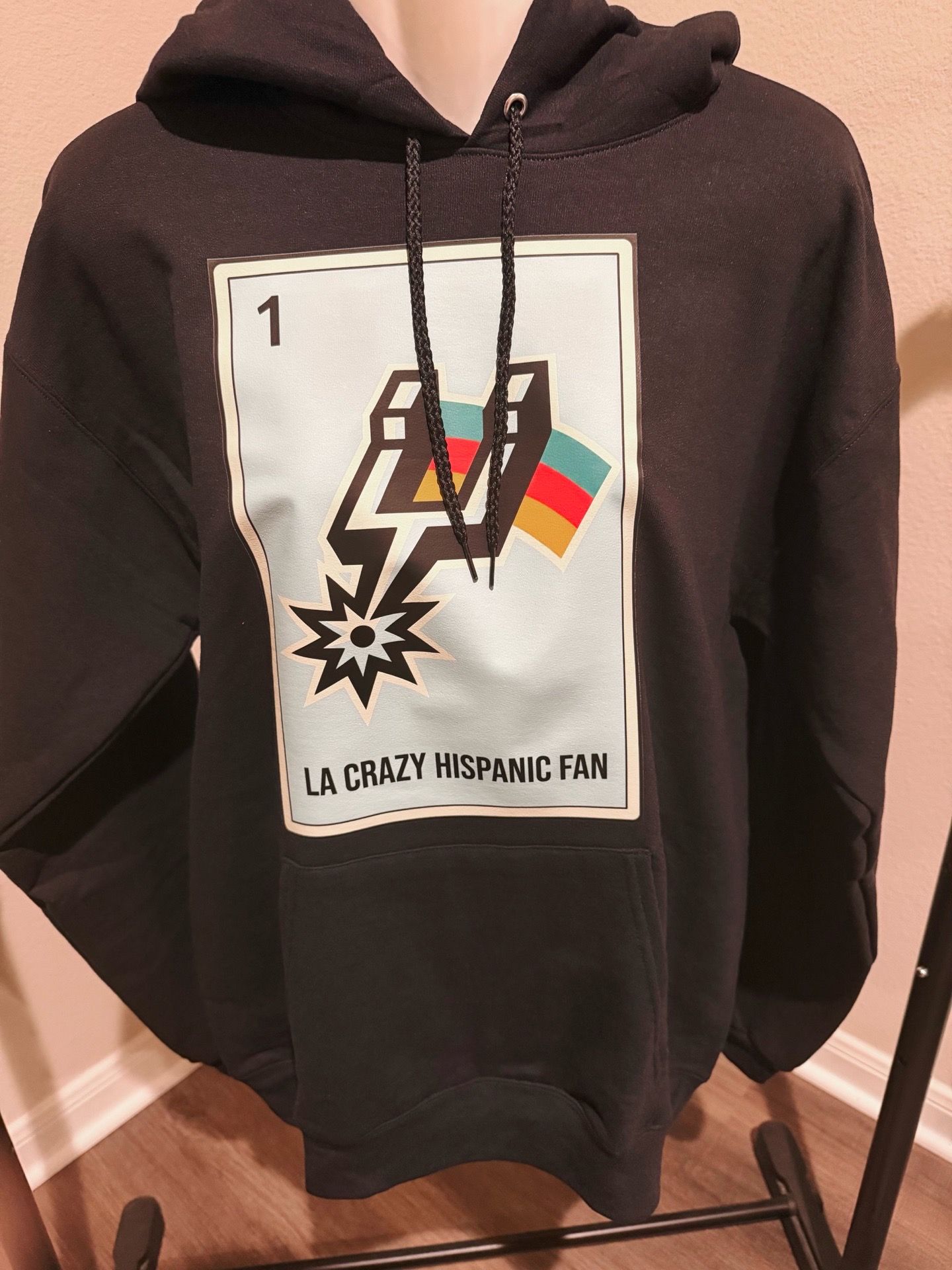 Spurs hoodie- Unisex Medium