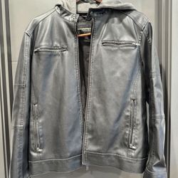 Men’s Guess Leather Jacket XL