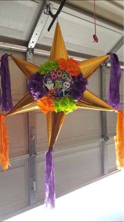 Boo Halloween Star Pinata
