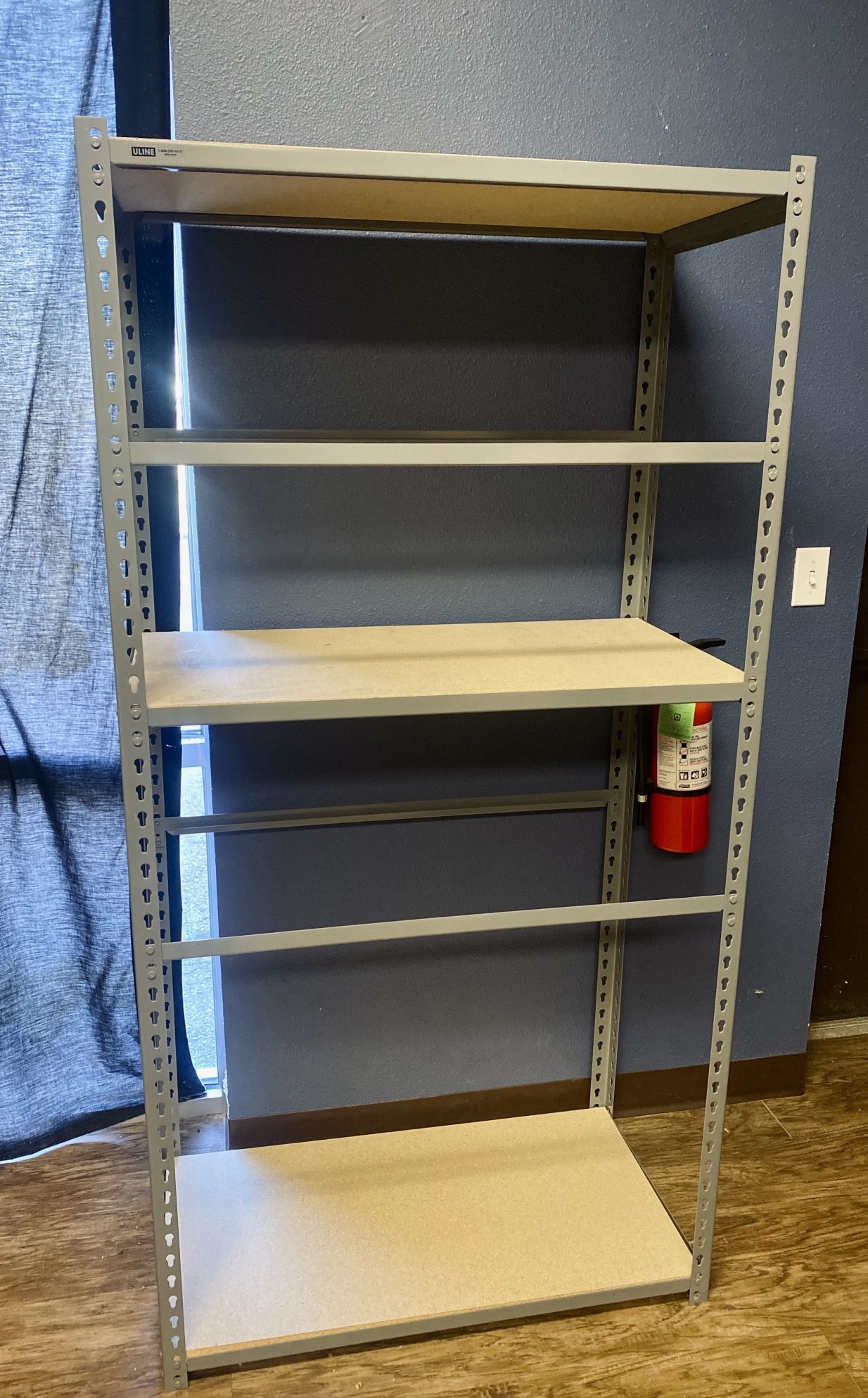 ULINE Metal Shelf