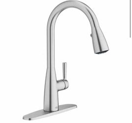 American Standard Fairbury 2S Single-Handle Pull-Down Sprayer Kitchen Faucet in Stainless Steel