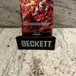 One Piece Card Game: Sakazuki OP02-099 (Alt Art) SR Paramount War English
