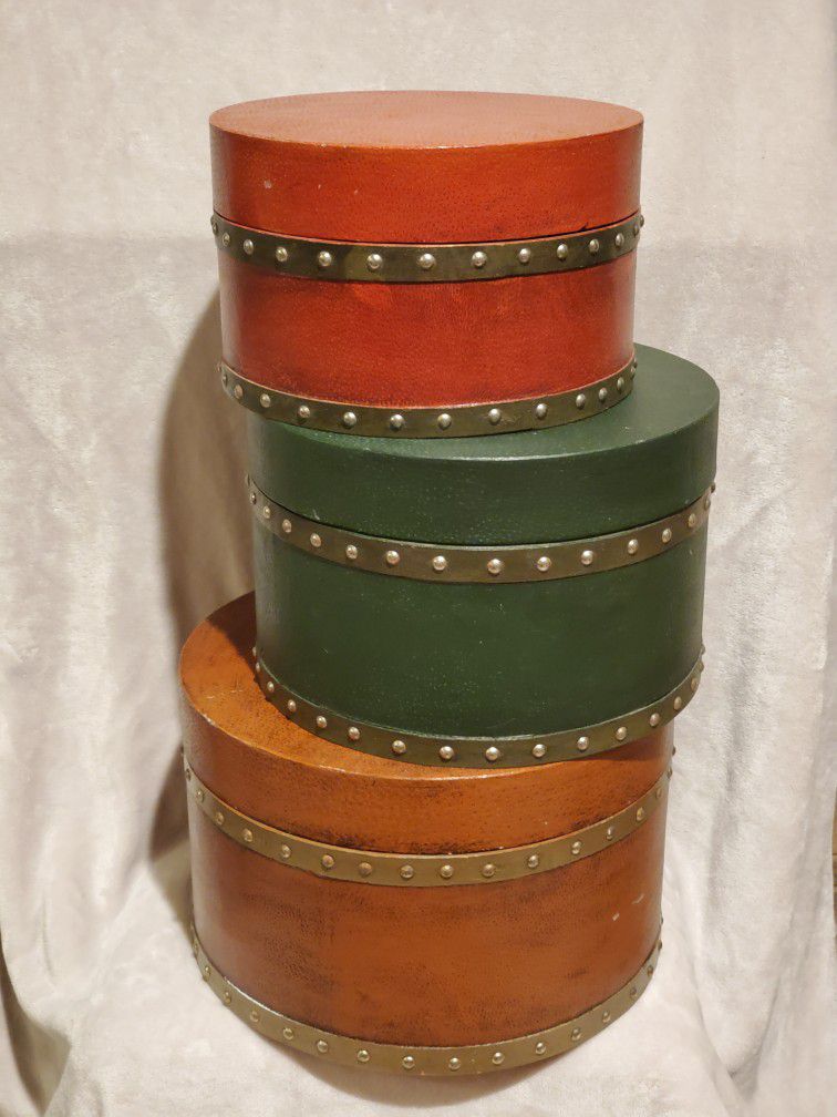 vintage hat box
