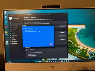 HP all in one desk top