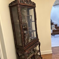 Antiqe1920 China /display Cabinet 
