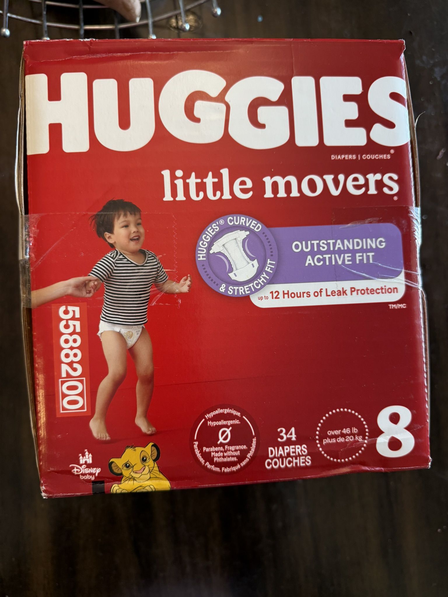 Huggies Little Movers Size 8