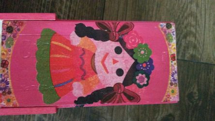 Wooden chocolate box