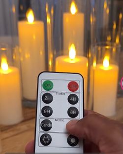 Flameless LED candle