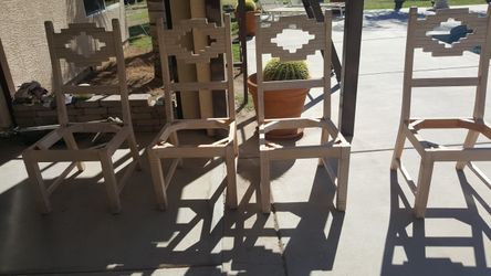 4 south west chairs need a top put on them