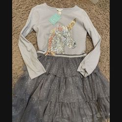 Vestido De Unicornio 🦄 Nuevo Size 11-12