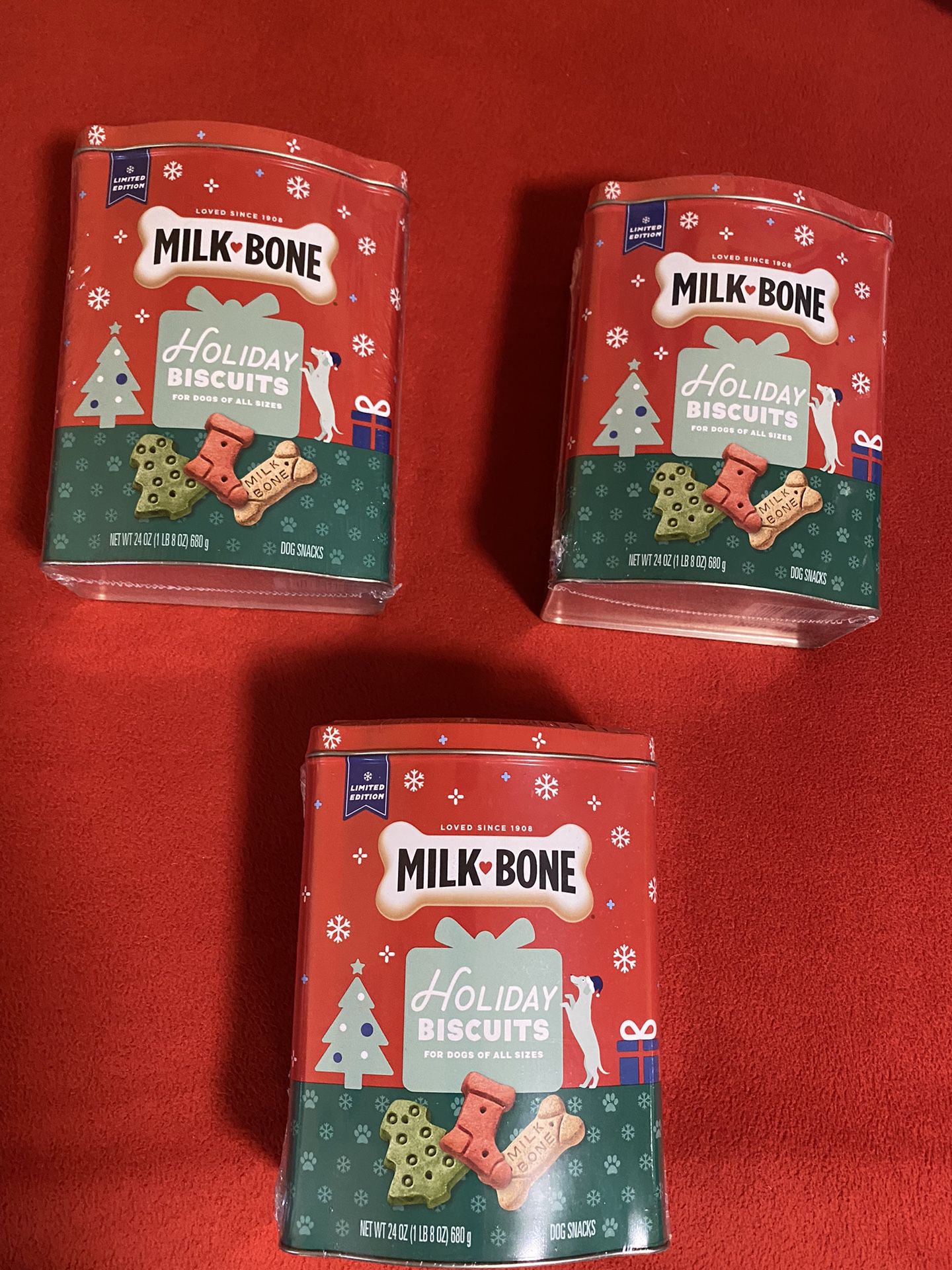 Milk Bone Holiday Biscuits for Dogs 